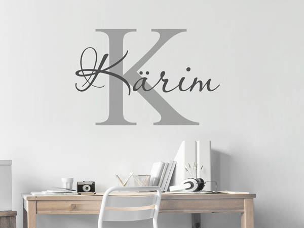 Wandtattoo Kärim