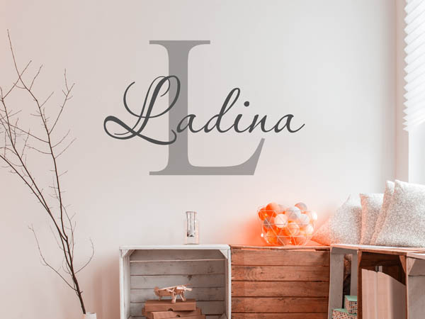 Wandtattoo Ladina