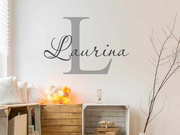 Wandtattoo Laurina
