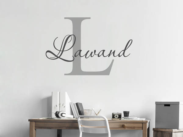 Wandtattoo Lawand