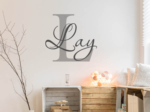 Wandtattoo Lay