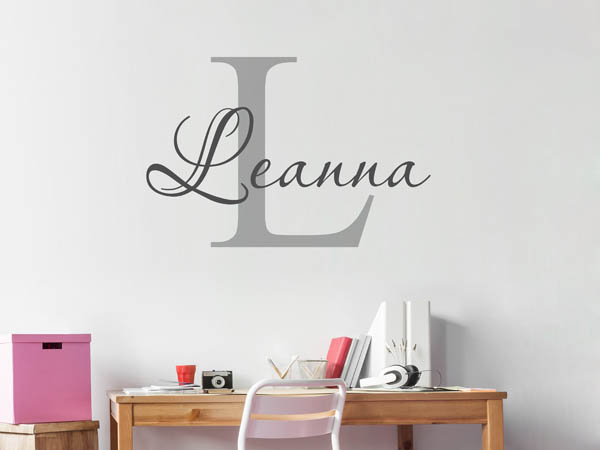 Wandtattoo Leanna