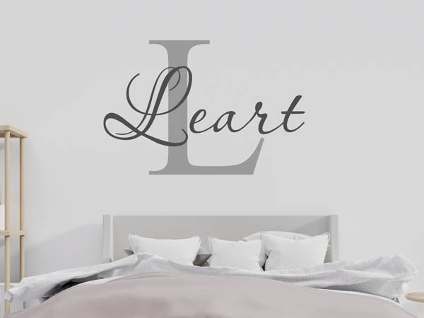 Wandtattoo Leart