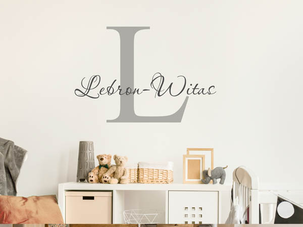 Wandtattoo Lebron-Witas