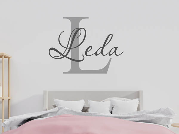 Wandtattoo Leda