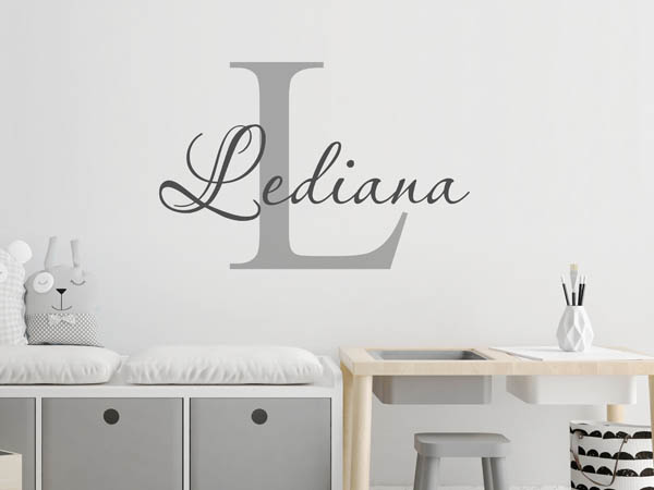 Wandtattoo Lediana