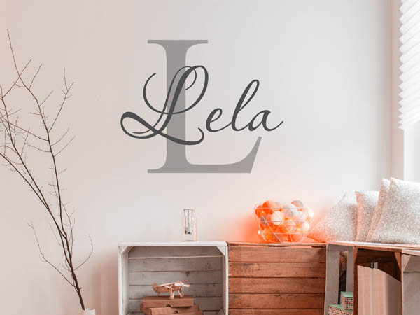 Wandtattoo Lela