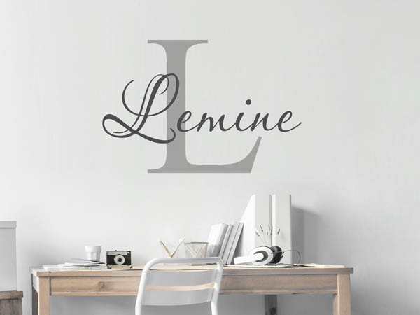 Wandtattoo Lemine