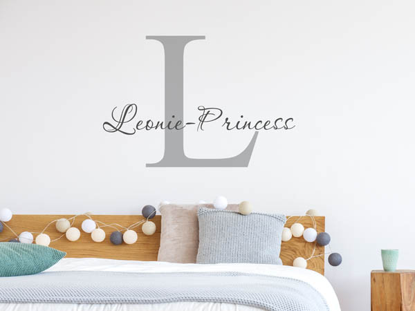 Wandtattoo Leonie-Princess
