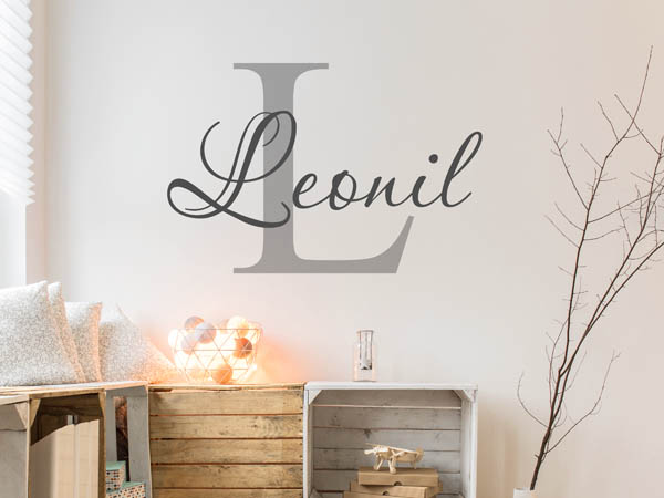 Wandtattoo Leonil