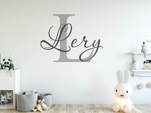 Wandtattoo Lery