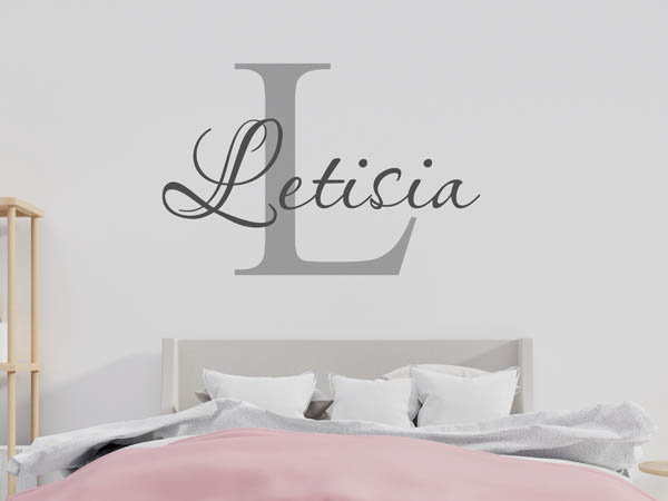 Wandtattoo Letisia