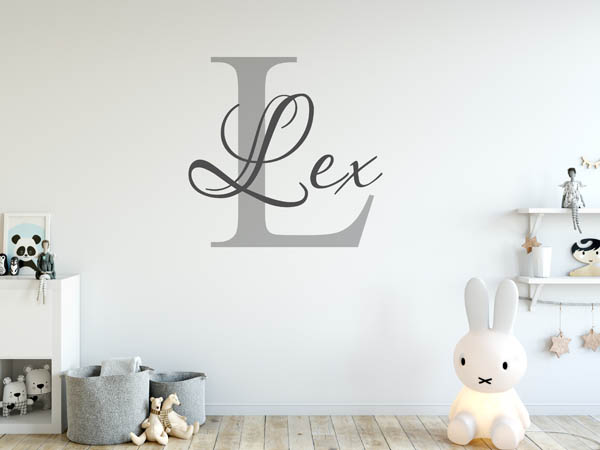 Wandtattoo Lex