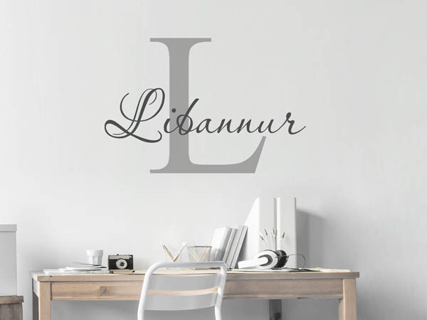 Wandtattoo Libannur