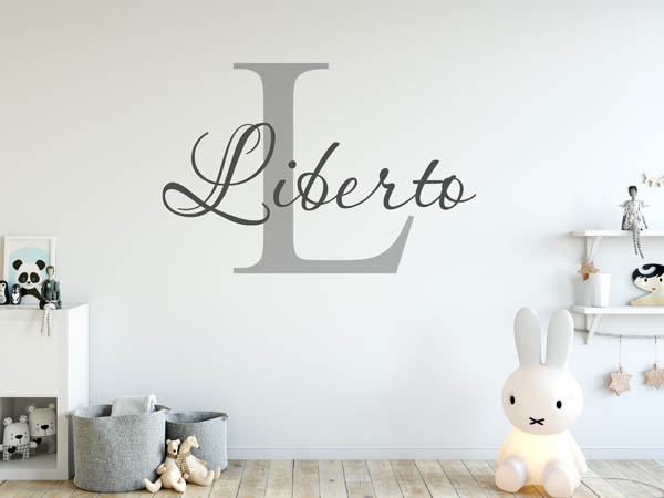 Wandtattoo Liberto