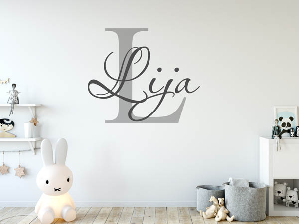 Wandtattoo Lija