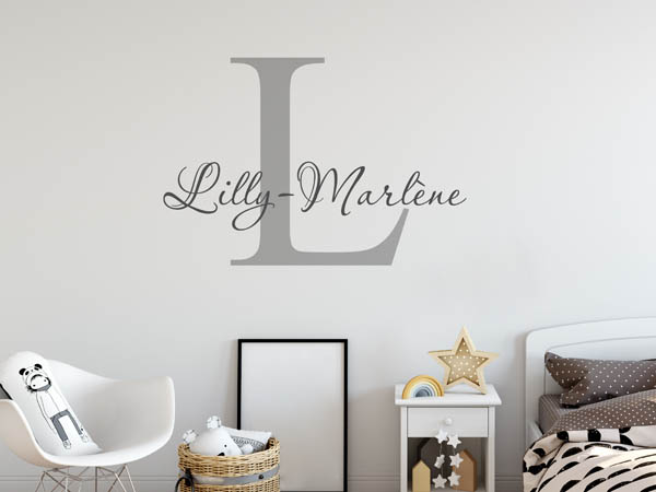Wandtattoo Lilly-Marlène