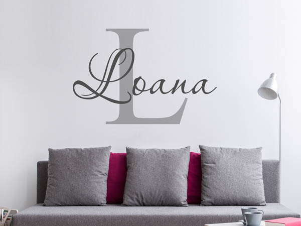 Wandtattoo Loana