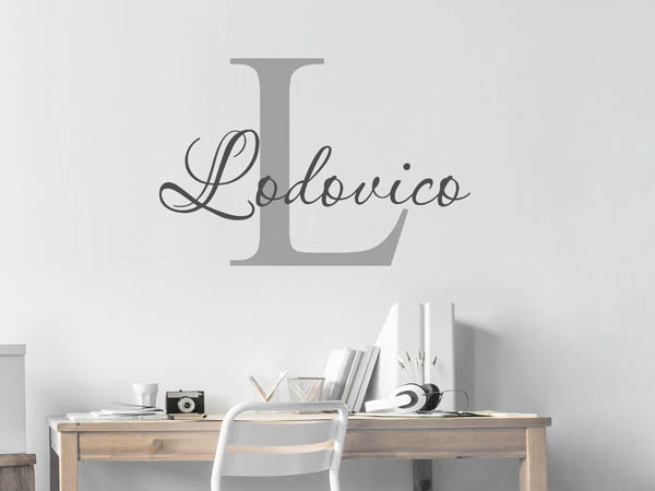 Wandtattoo Lodovico
