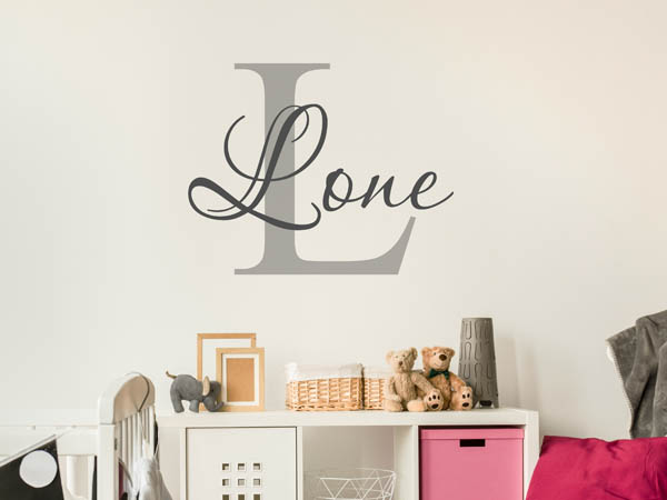 Wandtattoo Lone