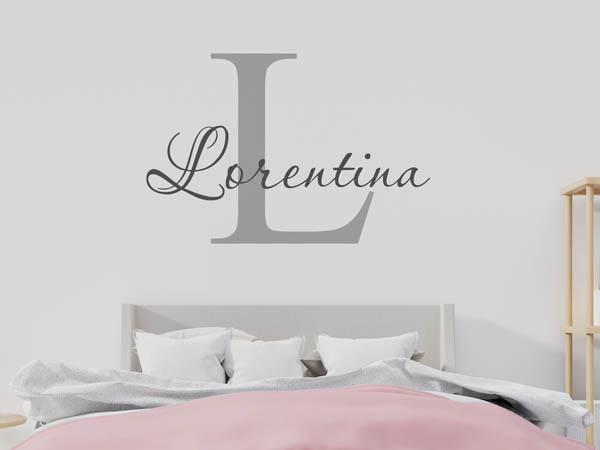 Wandtattoo Lorentina