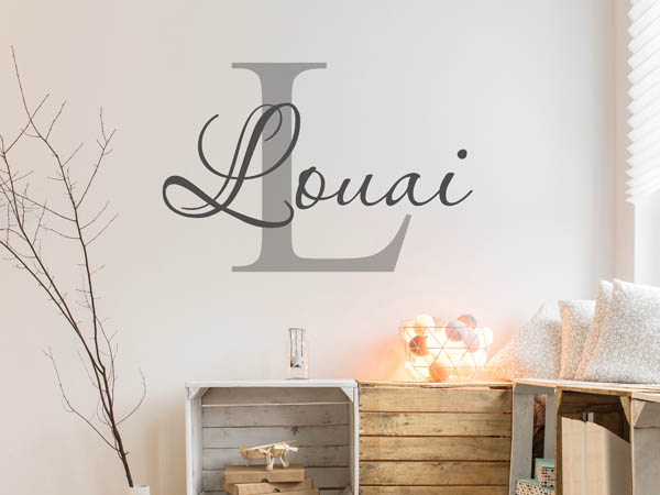 Wandtattoo Louai