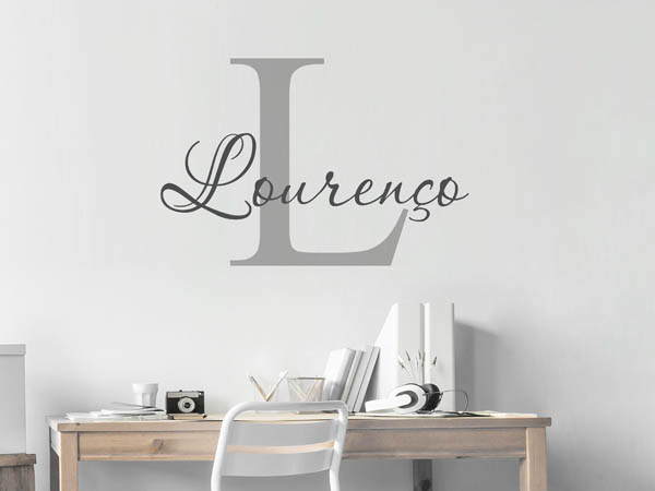 Wandtattoo Lourenço