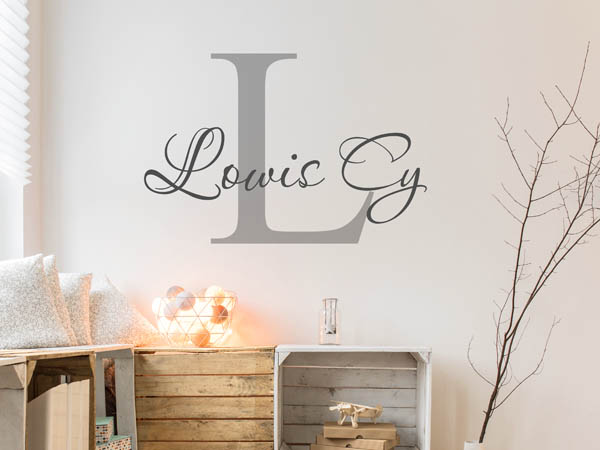 Wandtattoo Lowis Cy