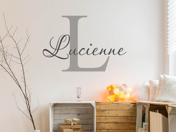 Wandtattoo Lucienne