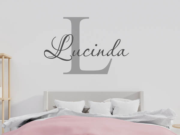 Wandtattoo Lucinda