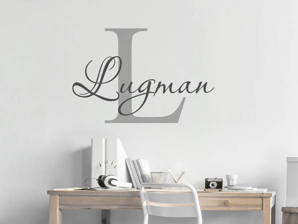 Wandtattoo Lugman