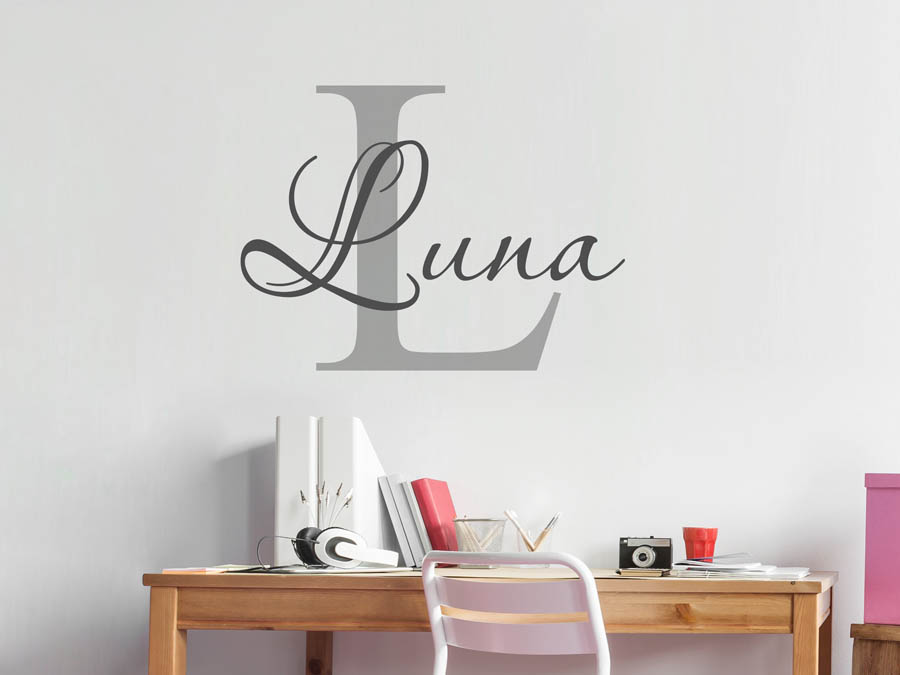 Wandtattoo Luna