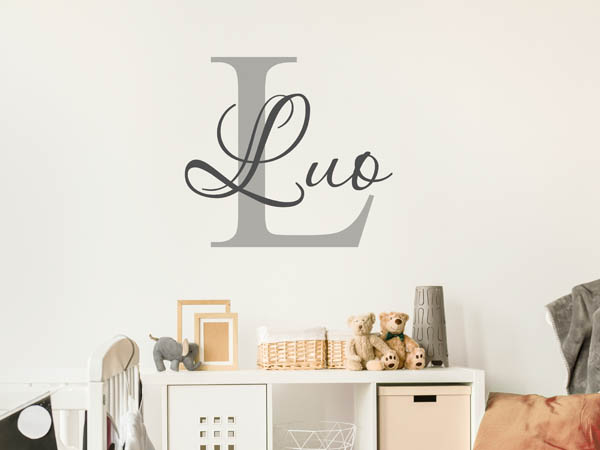 Wandtattoo Luo
