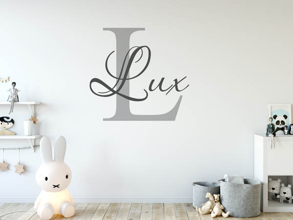 Wandtattoo Lux