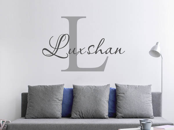 Wandtattoo Luxshan