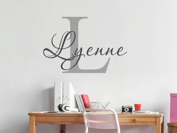 Wandtattoo Lyenne