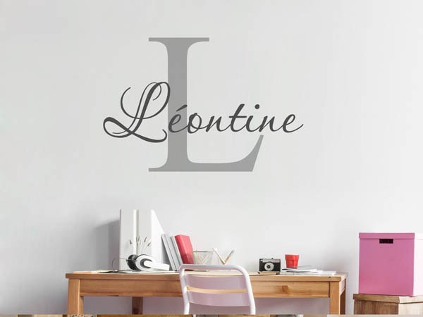 Wandtattoo Léontine