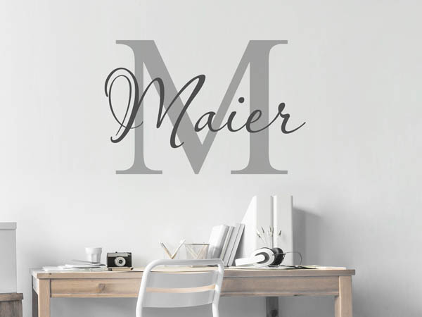 Wandtattoo Maier