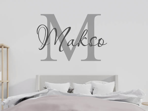 Wandtattoo Makso