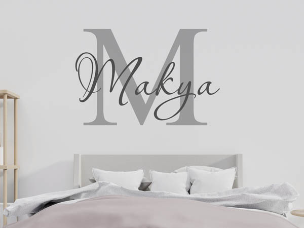Wandtattoo Makya