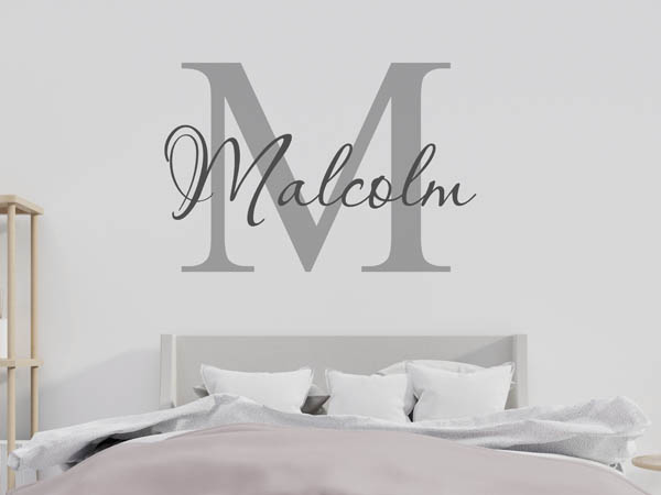 Wandtattoo Malcolm
