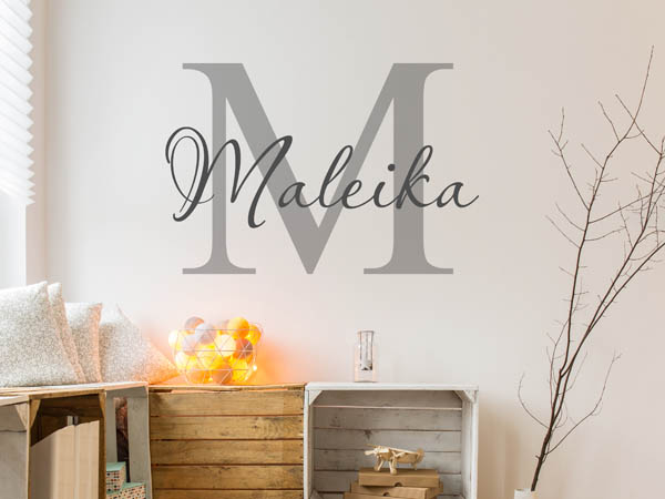Wandtattoo Maleika