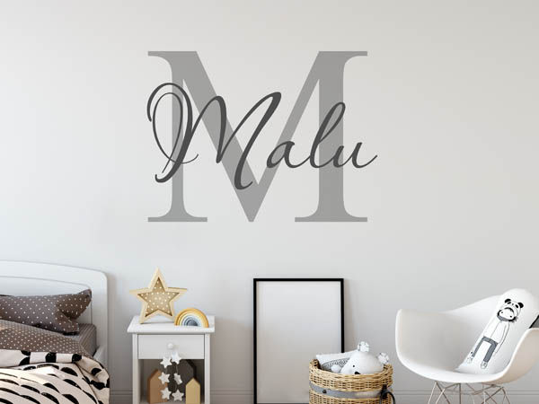 Wandtattoo Malu