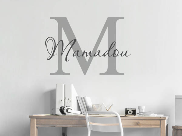 Wandtattoo Mamadou