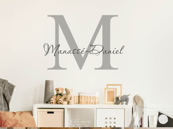 Wandtattoo Manassé-Daniel