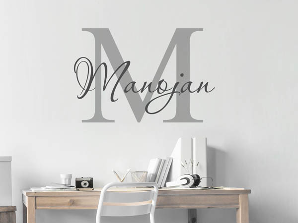 Wandtattoo Manojan