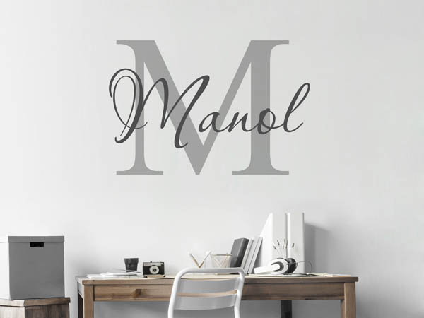 Wandtattoo Manol