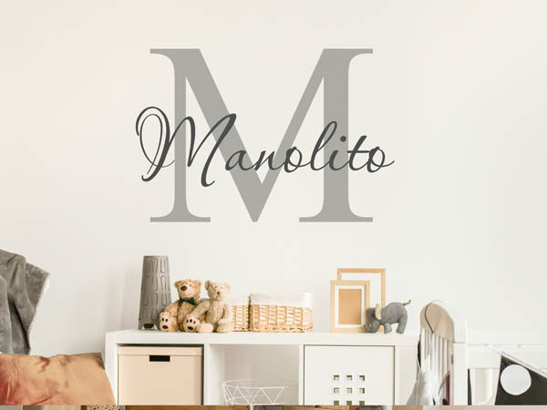 Wandtattoo Manolito
