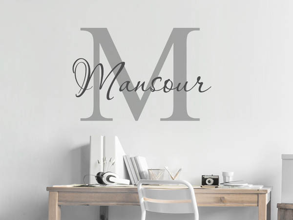 Wandtattoo Mansour