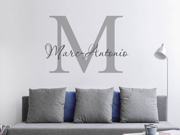 Wandtattoo Marc-Antonio
